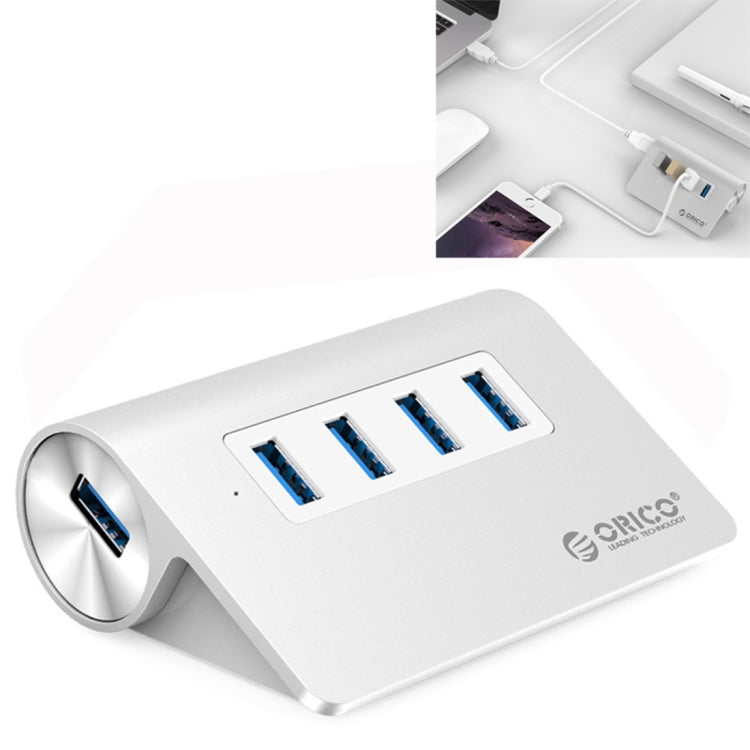 HUB ORICO M3H4-V1 in lega di alluminio 4 porte USB 3.0, M3H4-V1 HUB ORICO M3H4-V1 in lega di alluminio 4 porte USB 3.0, M3H4-V1